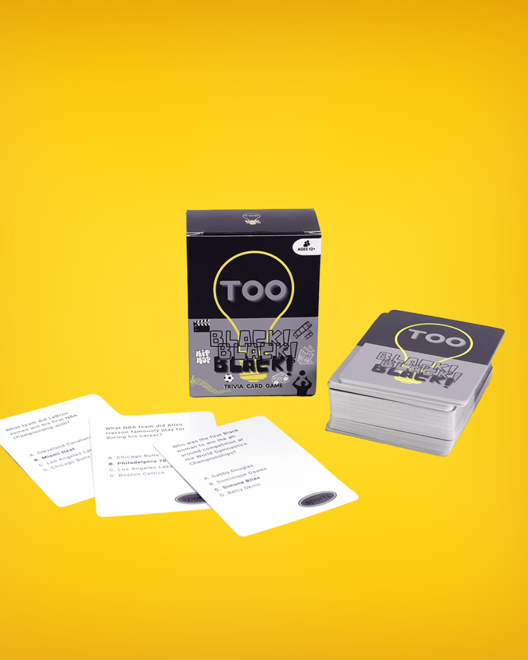 Too Black Trivia Card Game