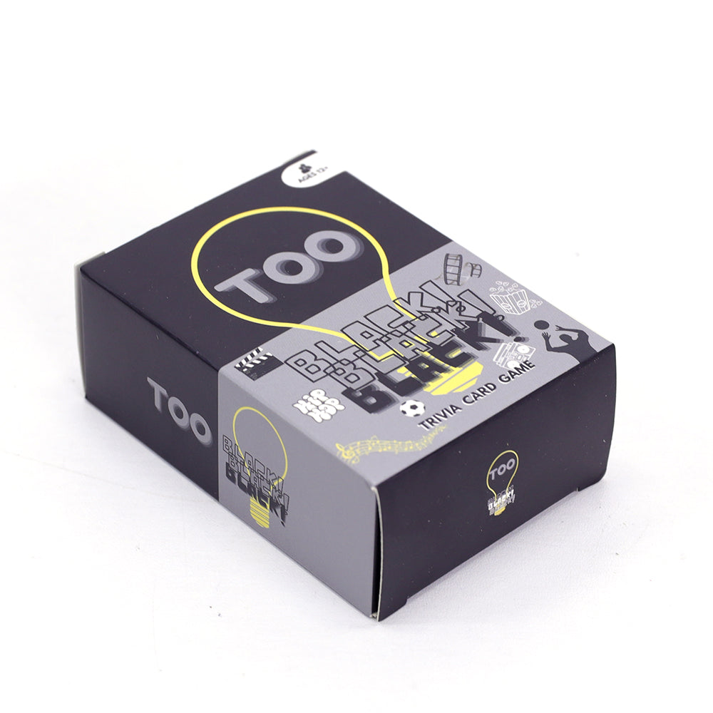 Too Black Trivia Card Game